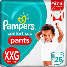 Fralda Confort Sec Pants XXG Pampers 26un
