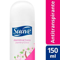 Desodorante Aerossol Jasmim e Coco Suave 150ml