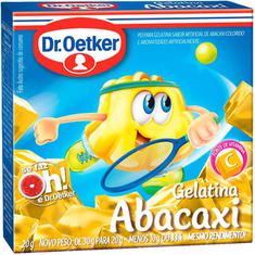 Gelatina em Pó Sabor Abacaxi Oetker 20g