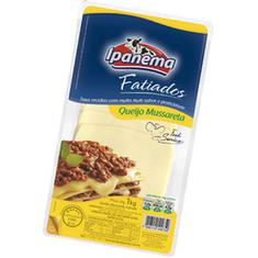 Queijo Mussarela Fatiado Ipanema 1Kg