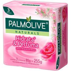 Sabonete Suave Perfume de Rosas Palmolive 85g 3 un.