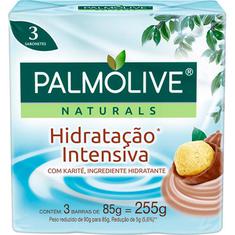 Sabonete Hidratação Intensa Palmolive 85g 3 unidades