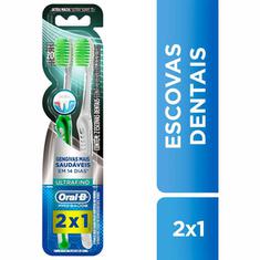 Escova Dental Oral-B Ultrafino 2 unidades