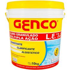 Cloro Granulado 3em1 L E Genco 10kg