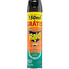Inseticida Aerossol Eucalipto Embalagem Econômica Raid 450ml