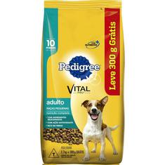 Ração para Cães Raças Pequenas Pedigree Leve 3kg Pague 2,7kg