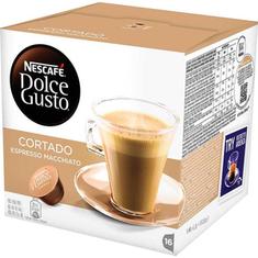 Cápsulas de Café Cortado Espresso Macchiato Nescafé Dolce Gusto 100,8g