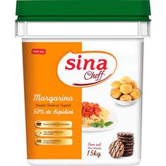 Margarina com Sal 50% Lipídios Sina 15kg