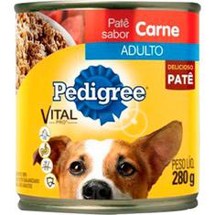 Patê para Cães Adultos Sabor Carne Pedigree Lata 280g