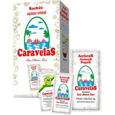 Açúcar Refinado Granulado Caravelas Sachê 400X5g