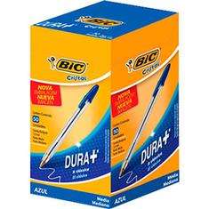 Caneta Cristal Azul Bic 50 un.