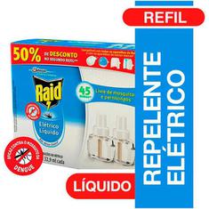 Inseticida 45 Noites Raid 2X32,9ml 25% de Desconto
