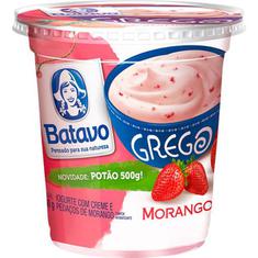 Iogurte Grego Morango Batavo 500g