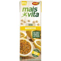 Bebida de Soja Mais Vita Sabor Maracujá Yoki 1L