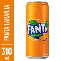 Refrigerante Sabor Laranja Fanta 310ml