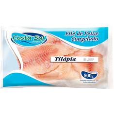 Filé de Tilápia Congelado Costa Sul 800g