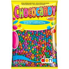 Confeito de Chocolate Colorido Chococandy Dori 500g