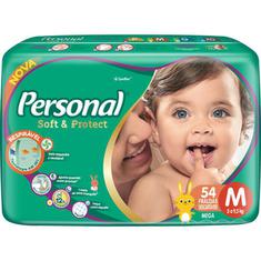Fralda Soft & Protect Mega M Personal 54un