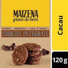 Cookies Integral Sabor Cacau Grãos do Bem Maizena 120g