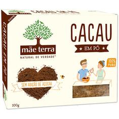 Cacau em Pó sem Açúcar Mãe Terra 100g