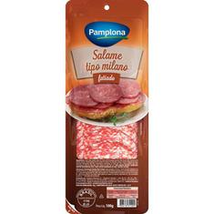 Salame Tipo Milano Fatiado Pamplona 100g