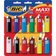 Isqueiro Maxi Bic 12un