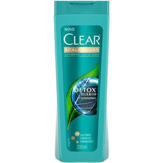 Shampoo Anticaspa Detox Diário Clear 200ml