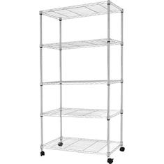 Estante Aço 5 Bandejas 75x35x155cm Ramco