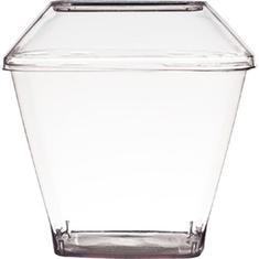 Pote e Tampa Descartável Strawplast 10un 180ml