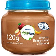 Papinha Sabor de Ameixa, Banana e Batata Doce Nestlé 120g