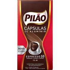 Cápsulas de Café Espresso 10 Pilão 10un