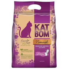 Areia Higiênica para Gatos Katbom Natural 3Kg