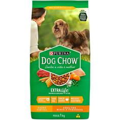 Ração para Cães Adultos Raças Pequenas Dog Chow 1kg