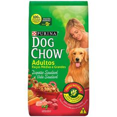 Ração para Cães Adultos Raças Médias e Grandes Dog Chow 1kg