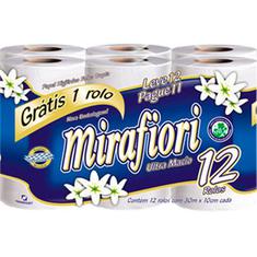 Papel Higiênico Mirafiori 30m Leve 12 Pague 11