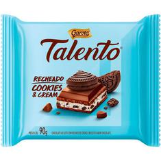 Chocolate Talento Recheado Cookies & Cream Garoto 90g