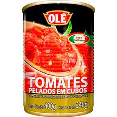 Tomate Pelado em Cubos Olé 240g