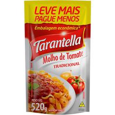 Molho de Tomate Tradicional Tarantella 520g