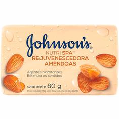 Sabonete em Barra Amêndoas Johnsons 80g
