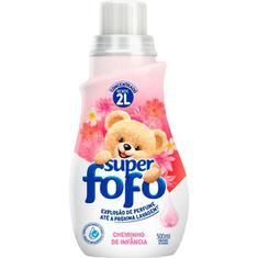 Amaciante Concentrado Cheirinho de Infância Super Fofo 500ml