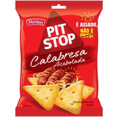 Biscoito Salgado Snack Calabresa Acebolada Pit Stop Marilan 80g