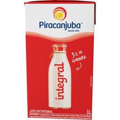 Leite Longa Vida Integral Piracanjuba 1L