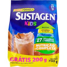 Suplemento Alimentar Kids Sabor Chocolate Sustagem Leve 700 Pague 500g