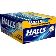 Drops Halls Mentol 21un x 28g
