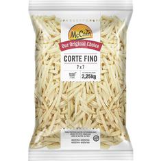 Batata Congelada Cortes Finos McCain 2,25kg