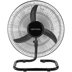 Ventilador de Mesa Premium Preto Ventisol 50cm 110V