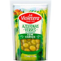 Azeitona Verde com Caroço La Violetera 150g