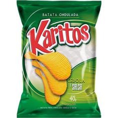 Batata Chips Cebola e Salsa Karitos 40g