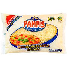 Queijo Mussarela Ralado Pamfis 500g