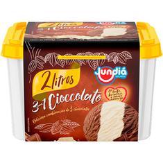 Sorvete Três Chocolates Jundiá 2L